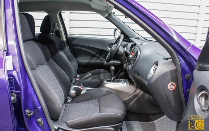 Nissan Juke cena 35555 przebieg: 206000, rok produkcji 2014 z Trzebiatów małe 254